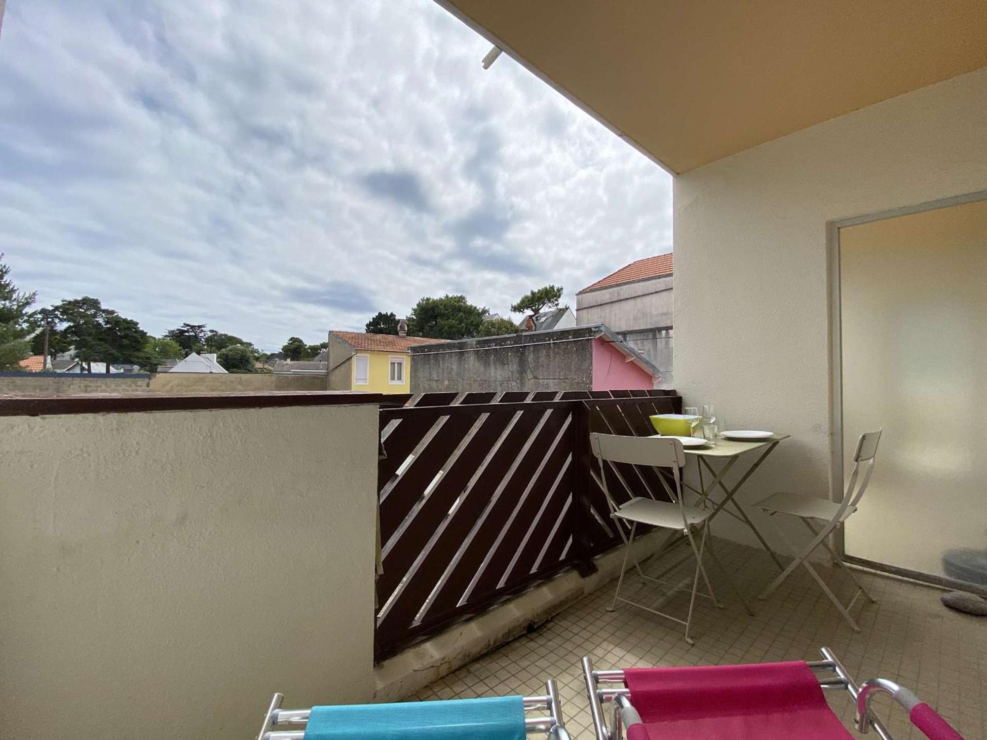 Studio Moderne Avec Balcon Sud, Parking Prive, Pres Avenue De Gaulle - 2 Couchages A La Baule - Fr-1-245-107 Luaran gambar
