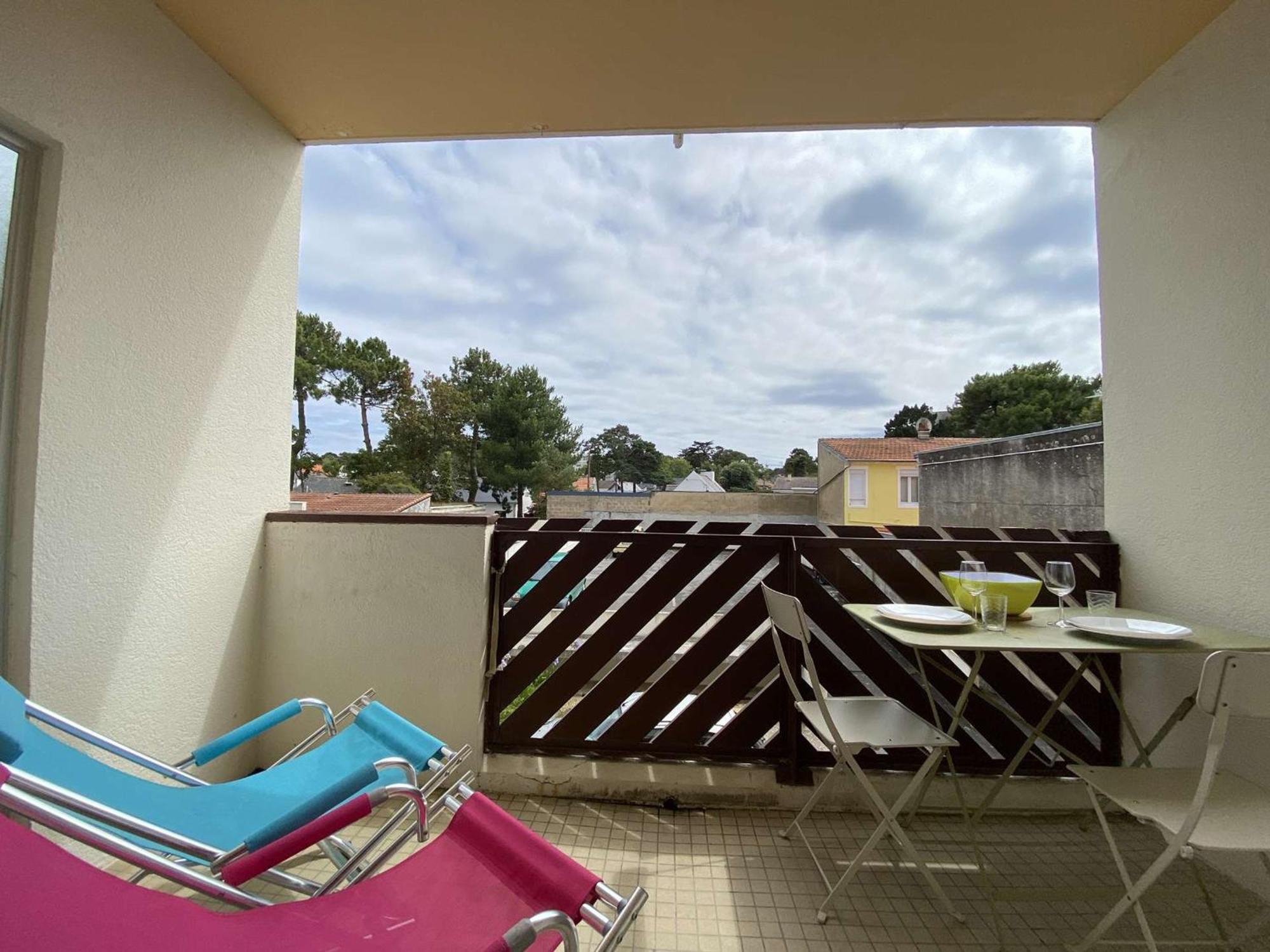 Studio Moderne Avec Balcon Sud, Parking Prive, Pres Avenue De Gaulle - 2 Couchages A La Baule - Fr-1-245-107 Luaran gambar